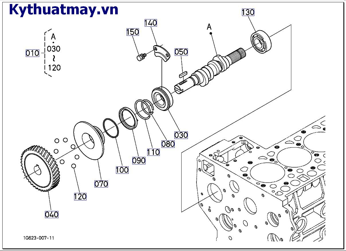 nhiên liệu trục cam